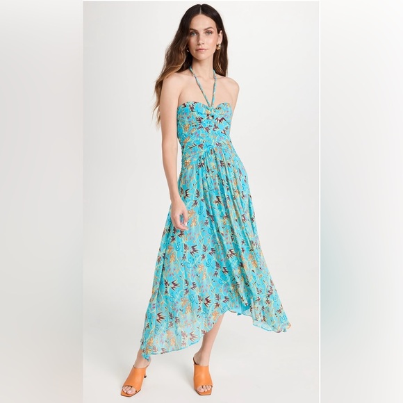 A.L.C.
Violet Silk Halter Midi Dress - Picture 1 of 9
